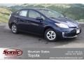 2012 Nautical Blue Metallic Toyota Prius 3rd Gen Four Hybrid  photo #1