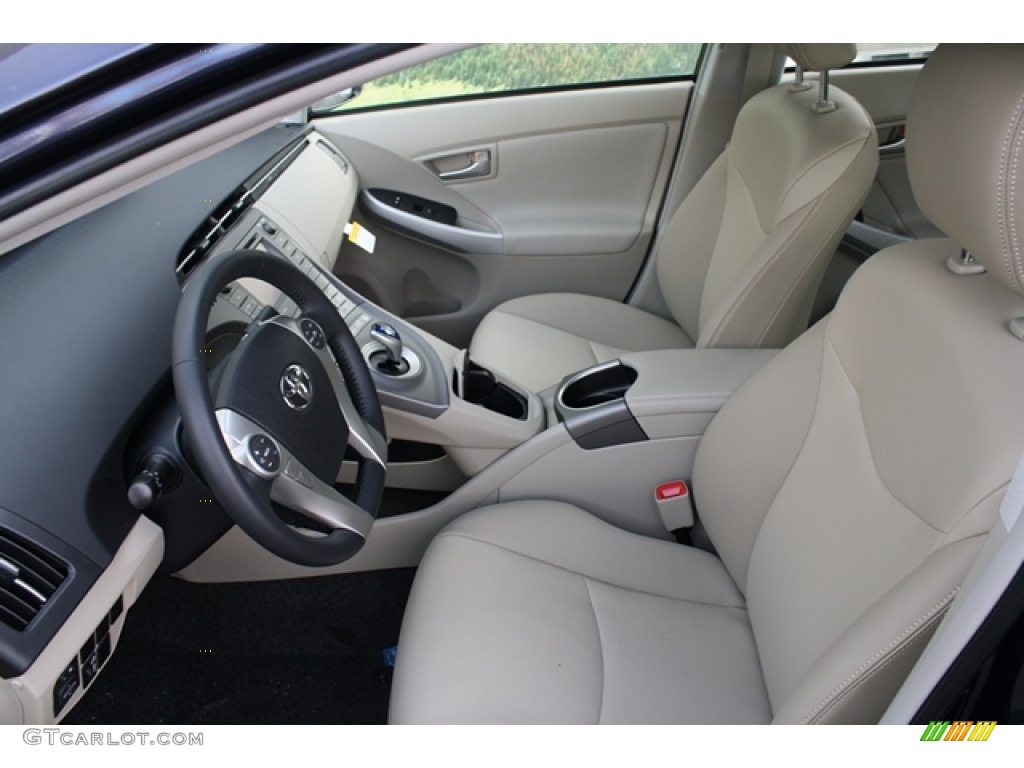 Bisque Interior 2012 Toyota Prius 3rd Gen Four Hybrid Photo #60863898