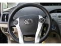 Bisque 2012 Toyota Prius 3rd Gen Four Hybrid Steering Wheel