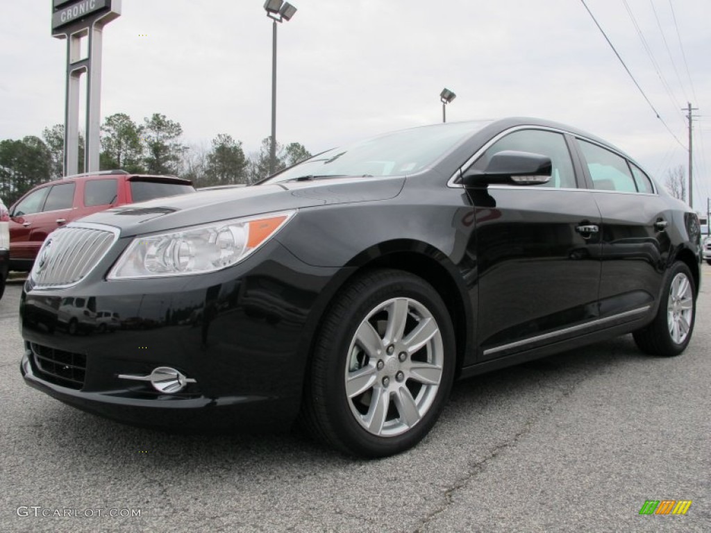 Carbon Black Metallic 2012 Buick LaCrosse FWD Exterior Photo #60864009