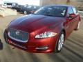 2012 Claret Red Metallic Jaguar XJ XJL Portfolio  photo #2