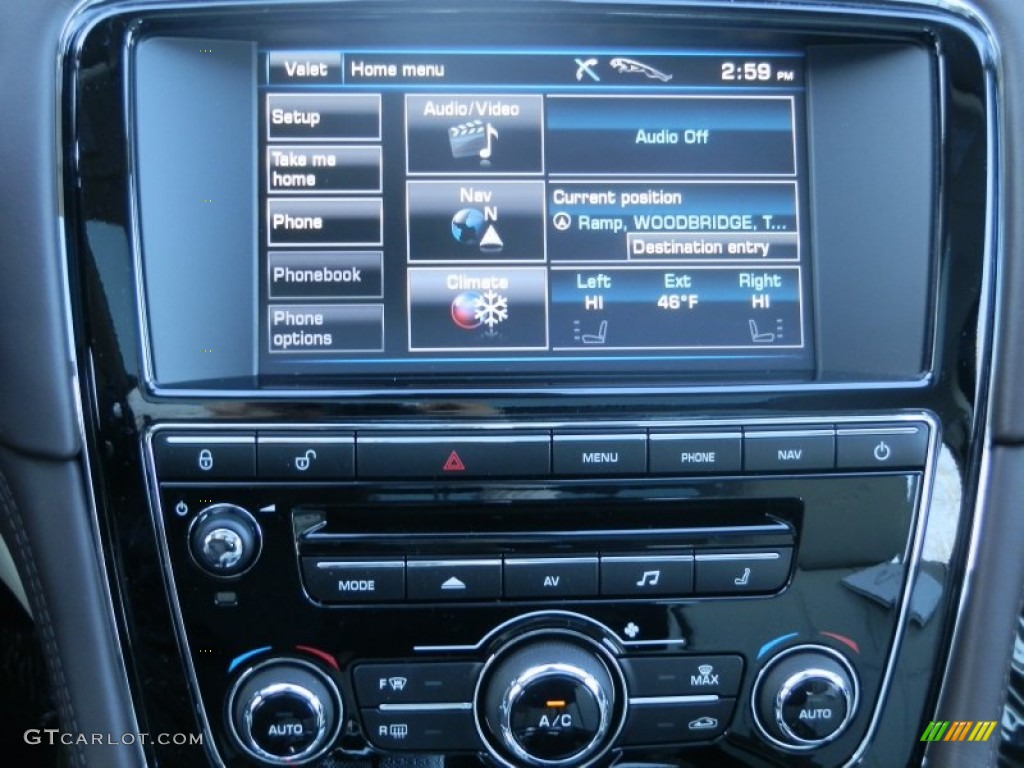 2012 Jaguar XJ XJL Portfolio Controls Photo #60864447