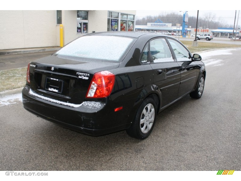 2004 Forenza S - Fantasy Black Metallic / Gray photo #4