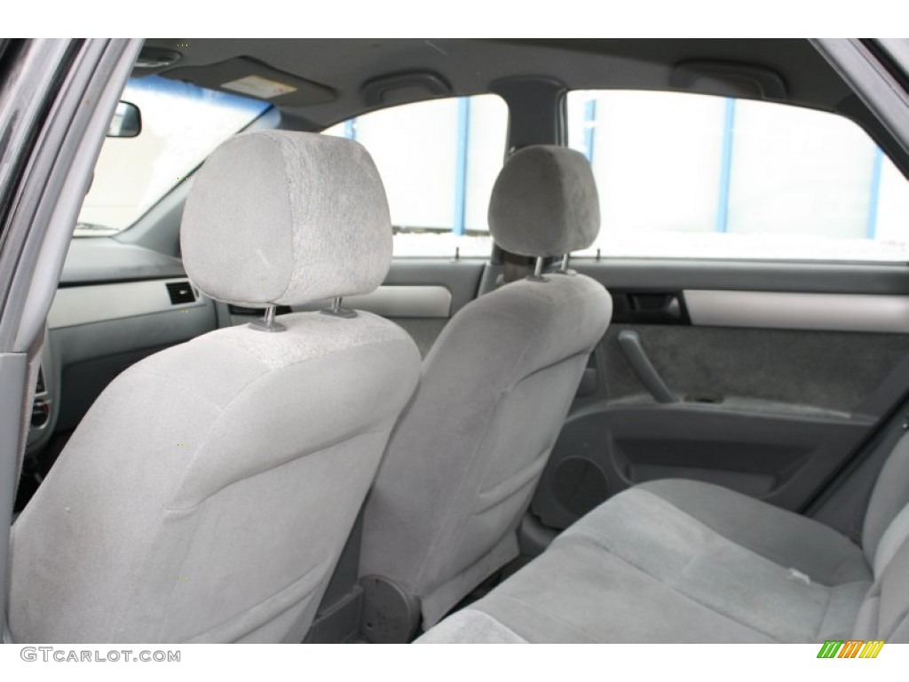 2004 Forenza S - Fantasy Black Metallic / Gray photo #9