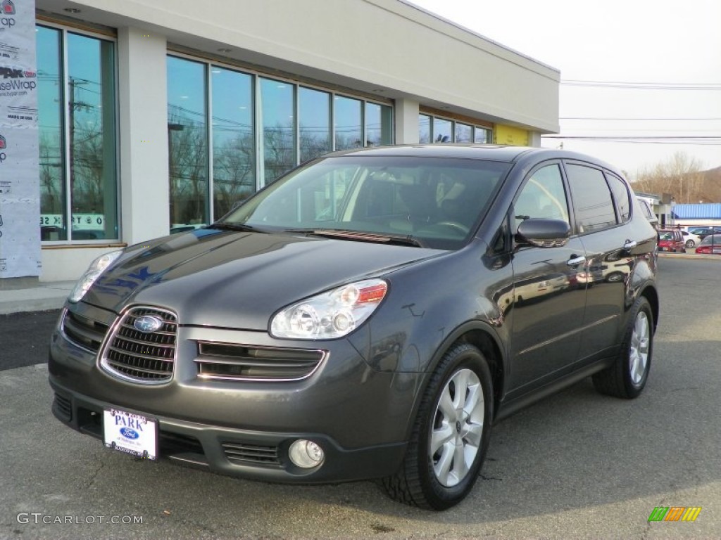 2007 B9 Tribeca Limited 7 Passenger - Diamond Gray Metallic / Slate Gray photo #2