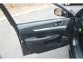 Off Black 2010 Subaru Legacy 2.5i Premium Sedan Door Panel