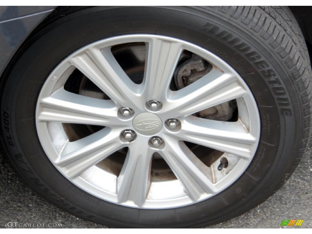 2010 Subaru Legacy 2.5i Premium Sedan Wheel Photo #60865353