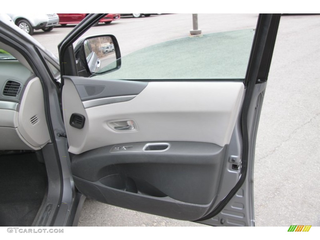 2008 Subaru Tribeca 7 Passenger Slate Gray Door Panel Photo #60865806