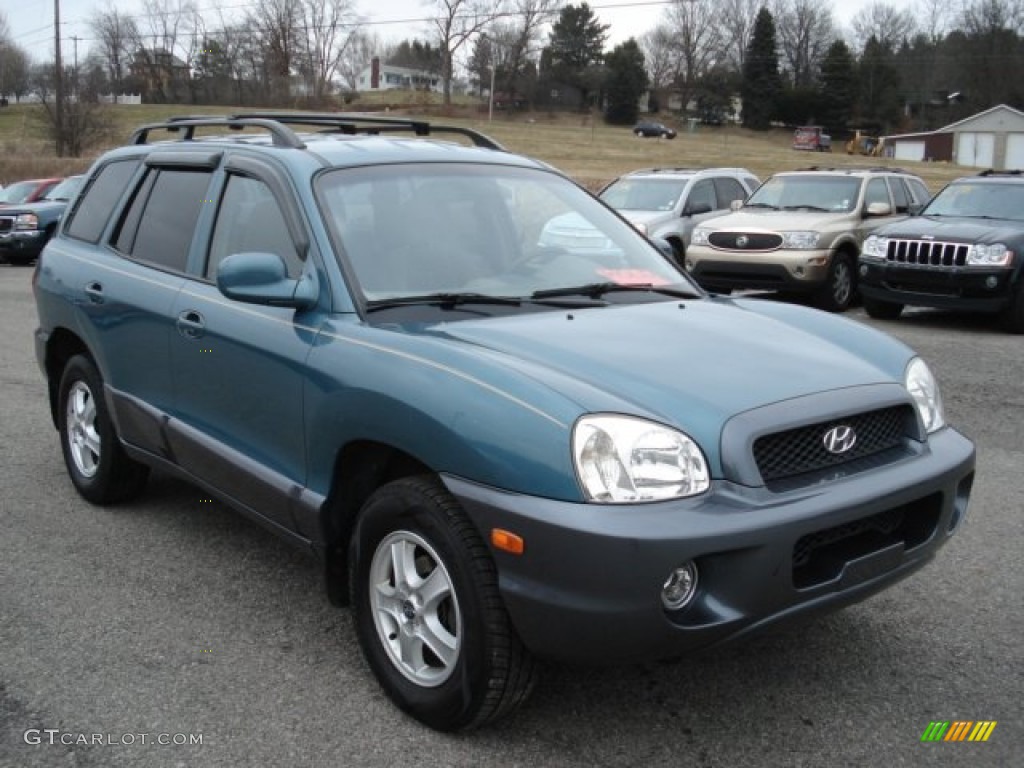 2002 Santa Fe LX - Pine Green / Beige photo #3