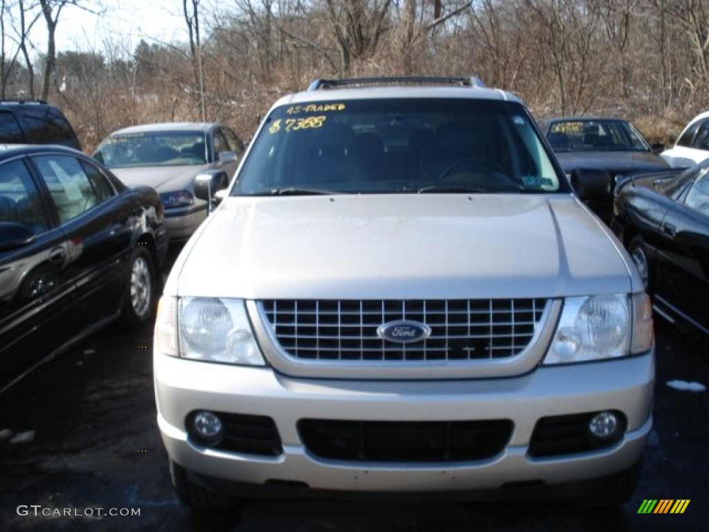 2004 Explorer Limited 4x4 - Silver Birch Metallic / Midnight Grey photo #2