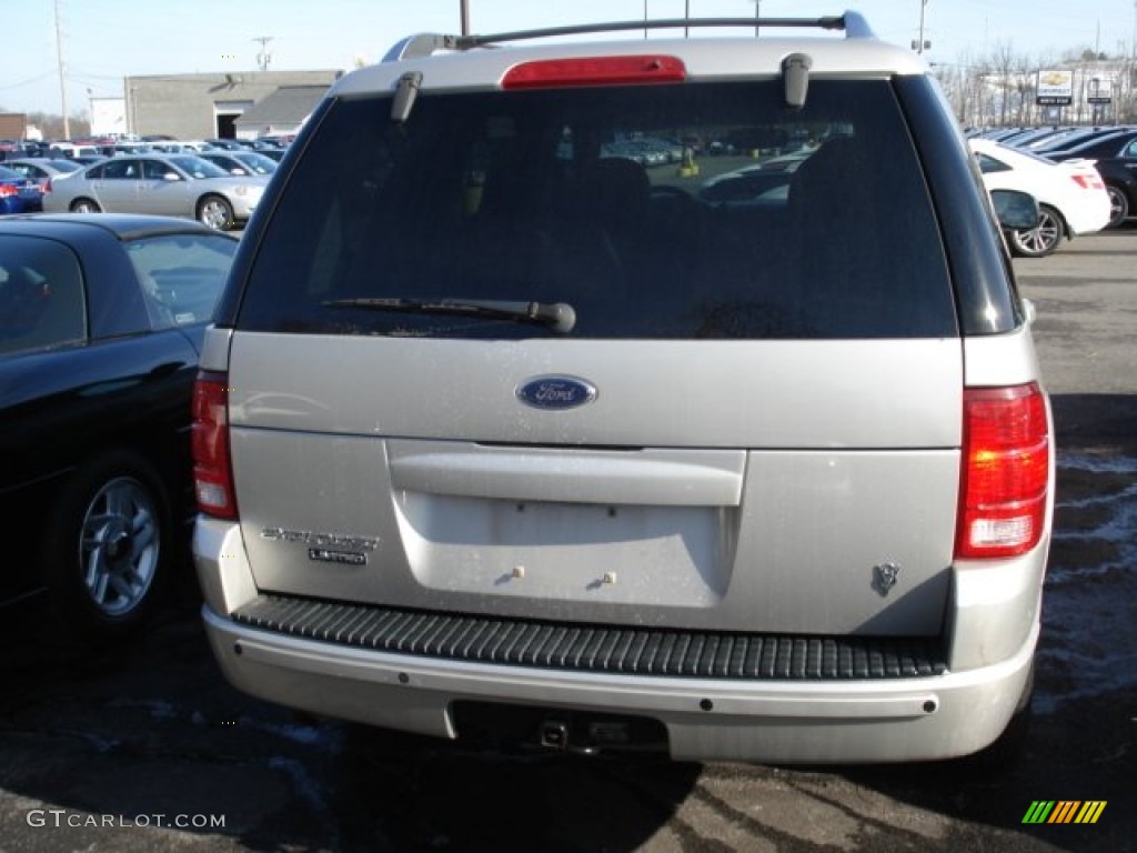 2004 Explorer Limited 4x4 - Silver Birch Metallic / Midnight Grey photo #5