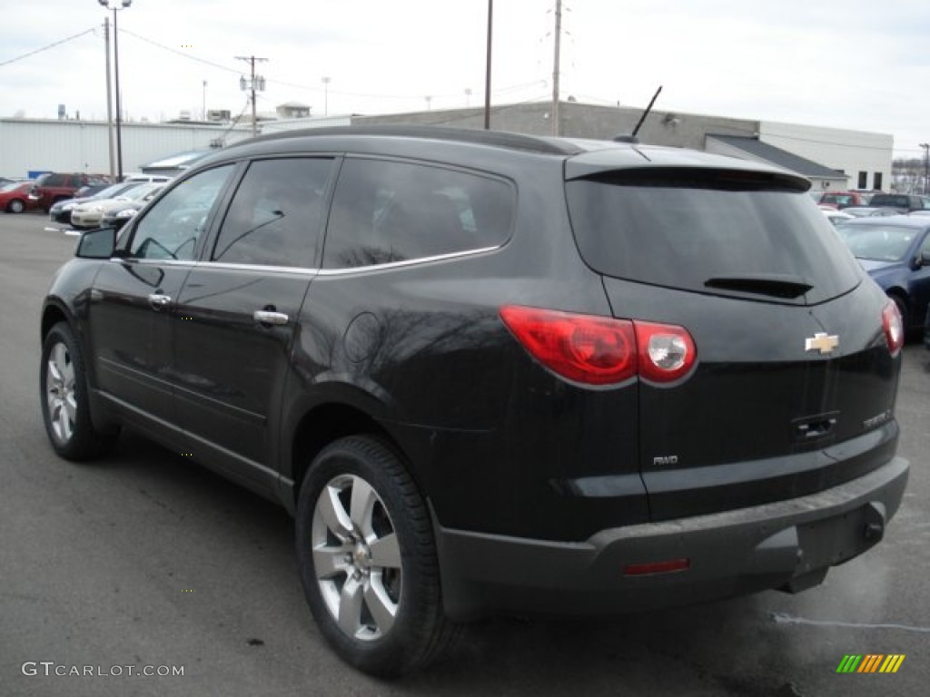 2012 Traverse LT AWD - Black Granite Metallic / Ebony photo #6