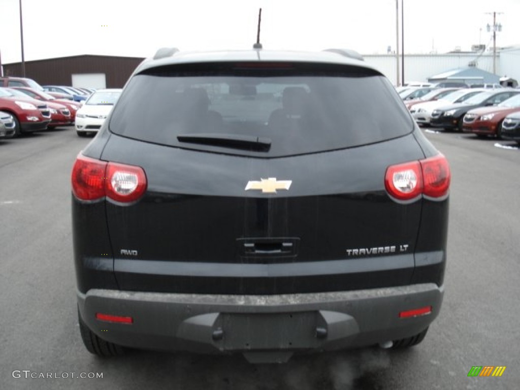 2012 Traverse LT AWD - Black Granite Metallic / Ebony photo #7