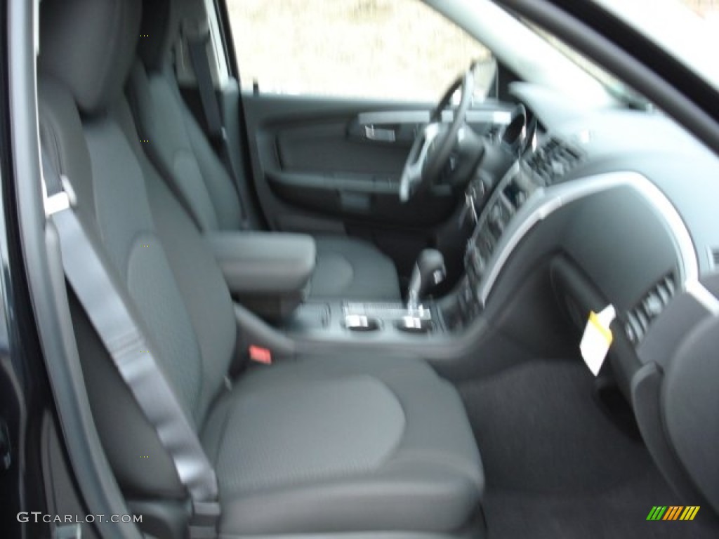 2012 Traverse LT AWD - Black Granite Metallic / Ebony photo #16