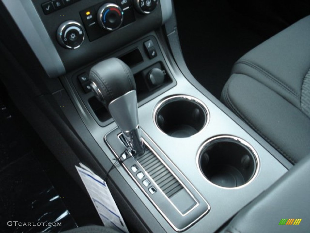 2012 Traverse LT AWD - Black Granite Metallic / Ebony photo #18