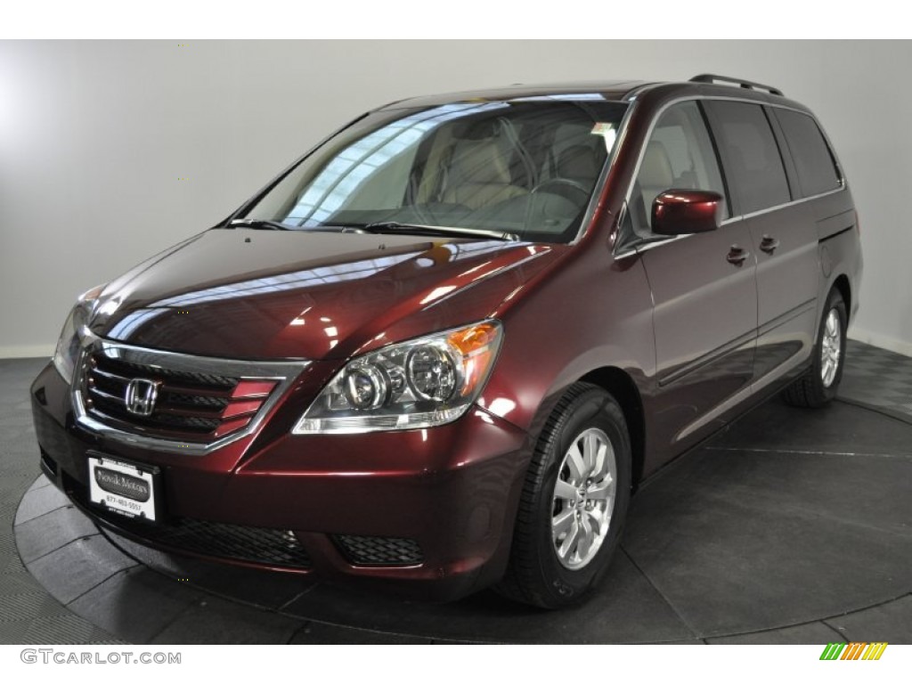 Honda odyssey dark cherry pearl 2008 #3