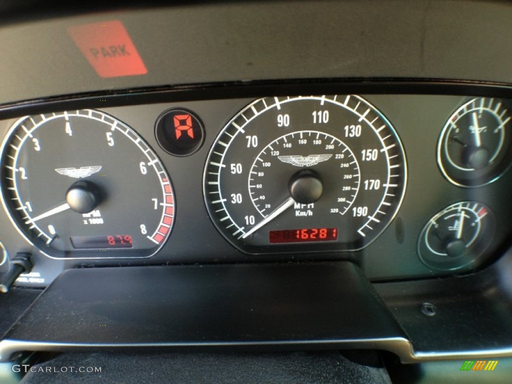 2001 Aston Martin DB7 Vantage Coupe Gauges Photo #60868584