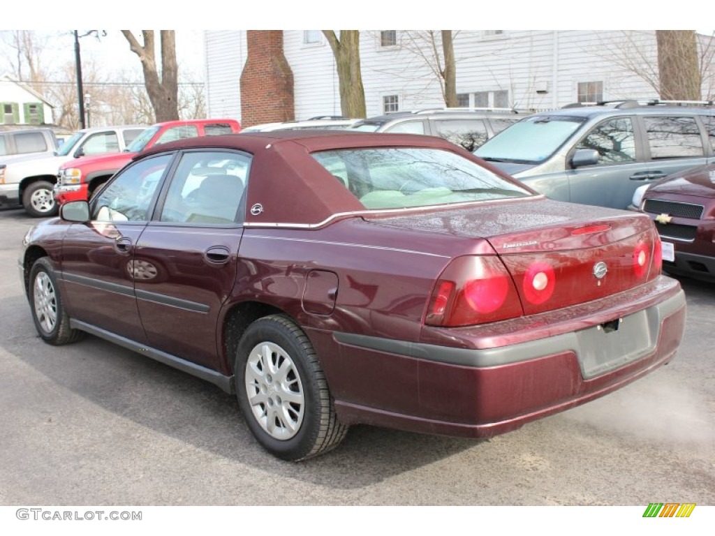 2004 Impala  - Berry Red Metallic / Medium Gray photo #14