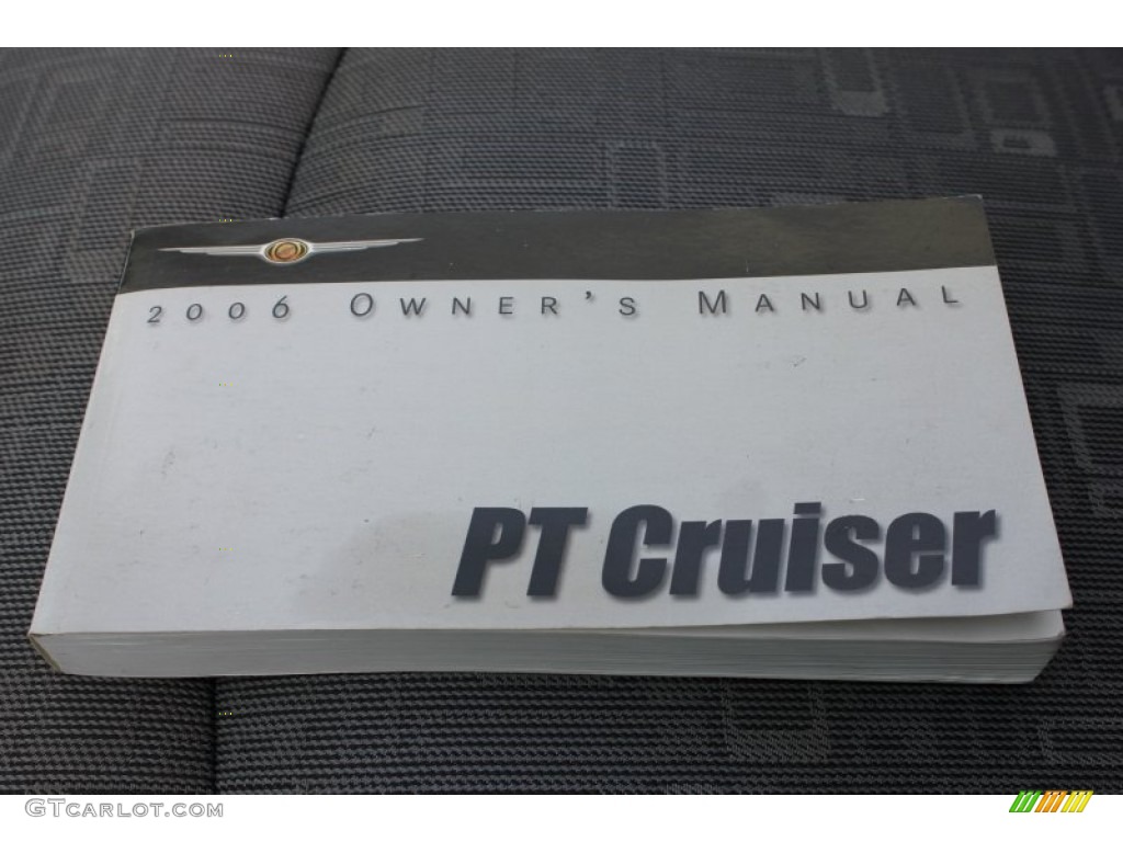 2006 PT Cruiser Touring Convertible - Brilliant Black Crystal Pearl / Pastel Slate Gray photo #4