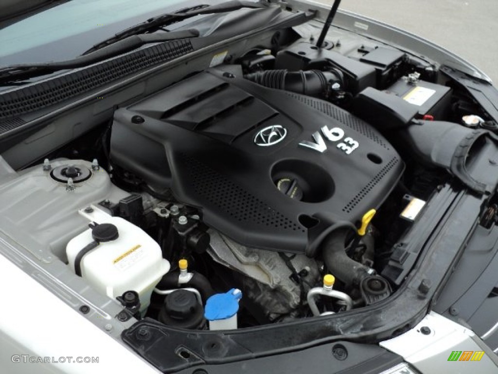 2009 Hyundai Sonata SE V6 3.3 Liter DOHC 24 Valve VVT V6 Engine Photo #60871727
