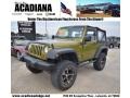 2008 Rescue Green Metallic Jeep Wrangler X 4x4  photo #1