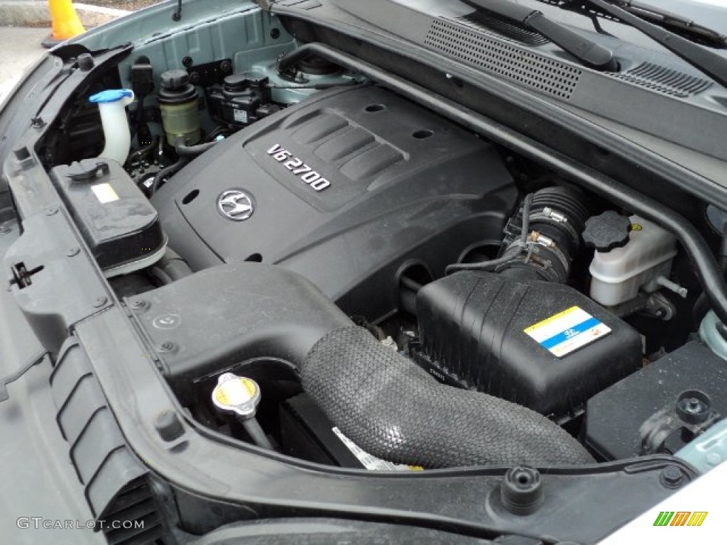 2008 Hyundai Tucson GLS 2.7 Liter DOHC 24-Valve VVT V6 Engine Photo #60872028