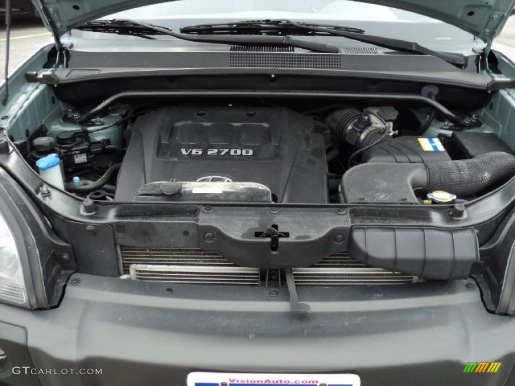 2008 Hyundai Tucson GLS 2.7 Liter DOHC 24-Valve VVT V6 Engine Photo #60872037