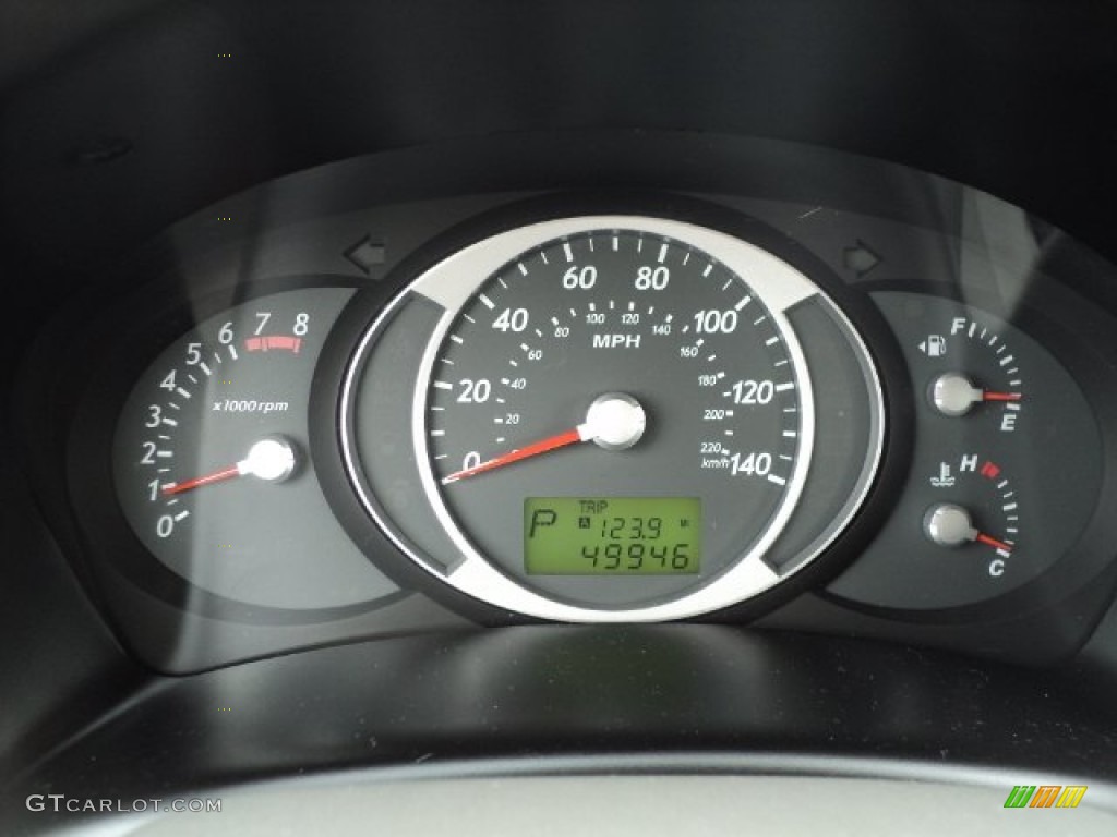 2008 Hyundai Tucson GLS Gauges Photo #60872196