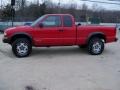 2002 Victory Red Chevrolet S10 LS Extended Cab 4x4  photo #6