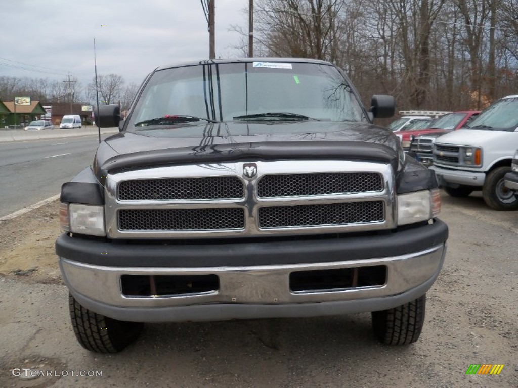 1996 Ram 1500 LT Regular Cab 4x4 - Black / Tan photo #1