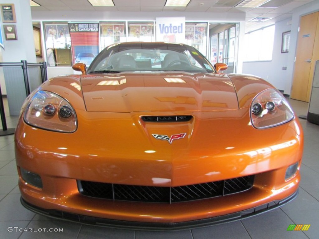 Atomic Orange Metallic 2008 Chevrolet Corvette Z06 Exterior Photo #60873561
