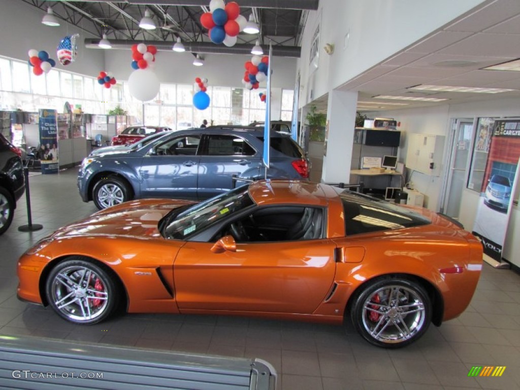 Atomic Orange Metallic 2008 Chevrolet Corvette Z06 Exterior Photo #60873624