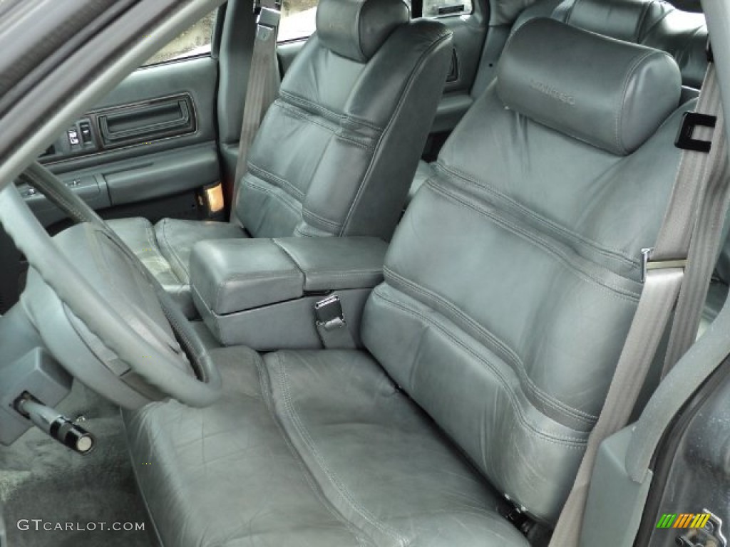 Gray Interior 1992 Buick Roadmaster Limited Photo #60873963