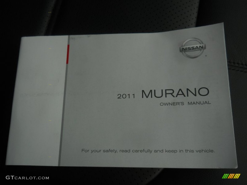 2011 Murano LE AWD - Platinum Graphite / Black photo #21