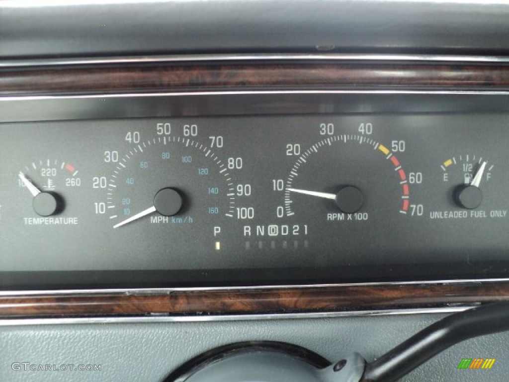1992 Buick Roadmaster Limited Gauges Photos