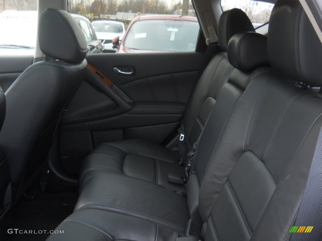 2011 Murano LE AWD - Platinum Graphite / Black photo #25