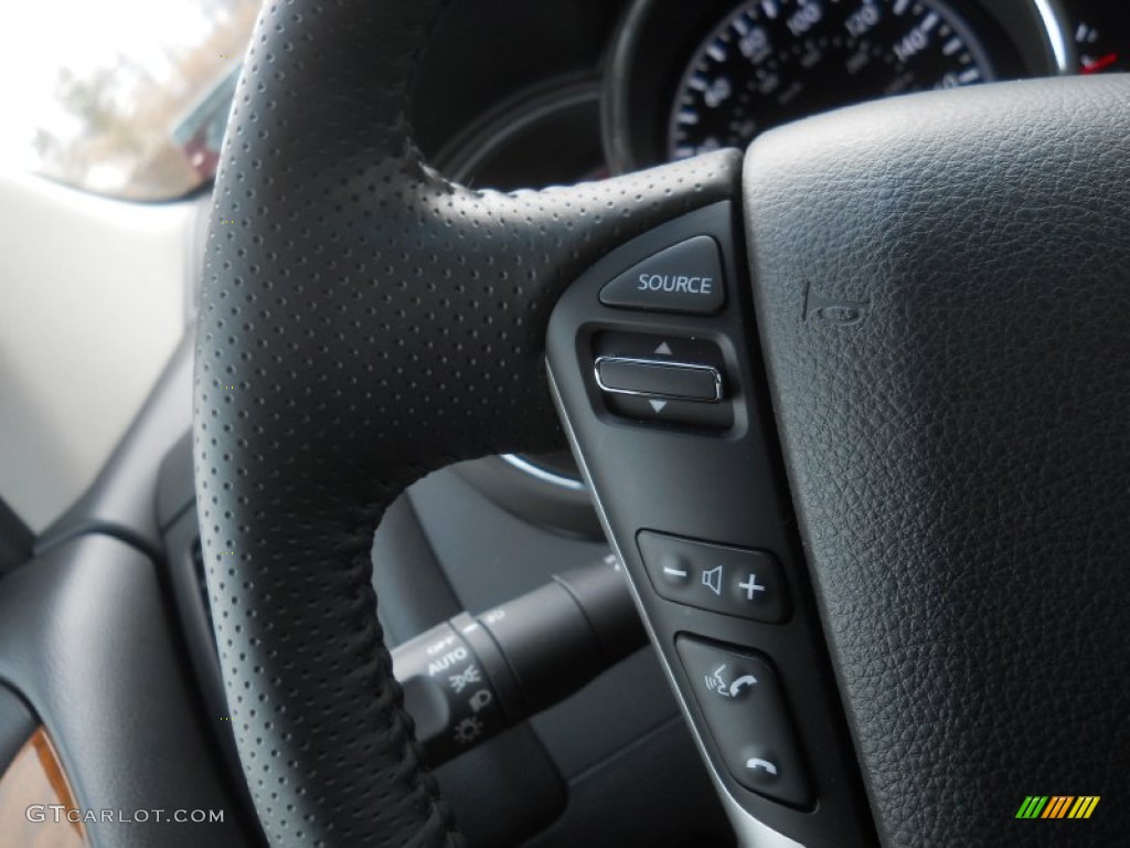 2011 Murano LE AWD - Platinum Graphite / Black photo #28