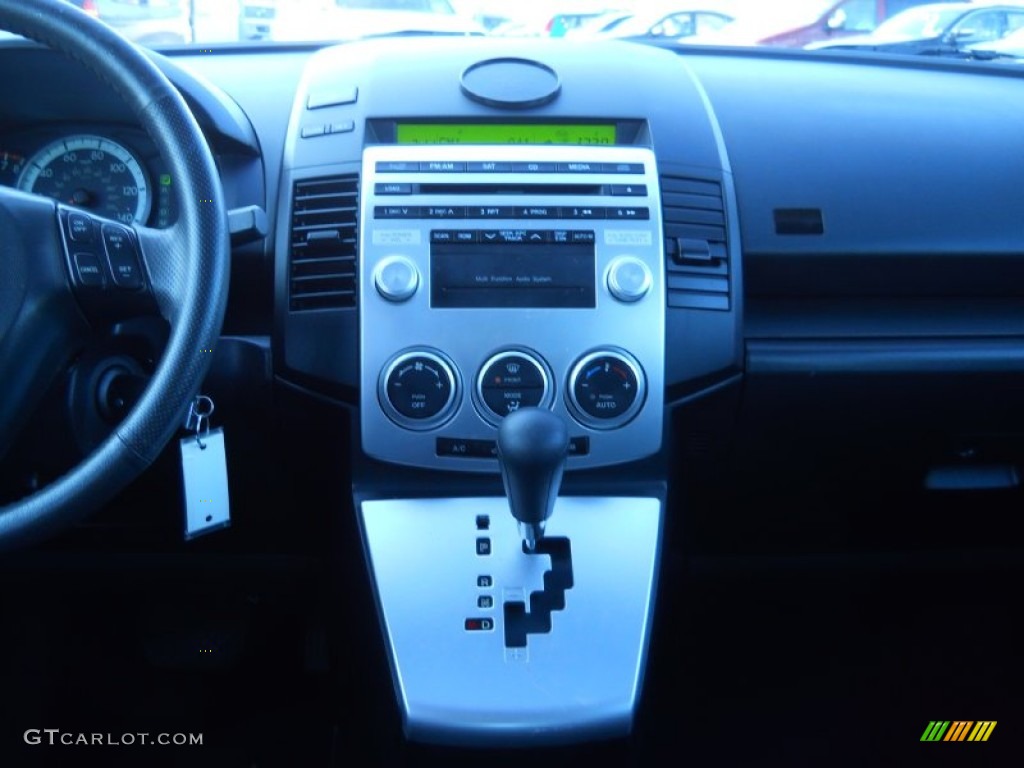 2007 MAZDA5 Touring - Dark Plum Mica / Black photo #6