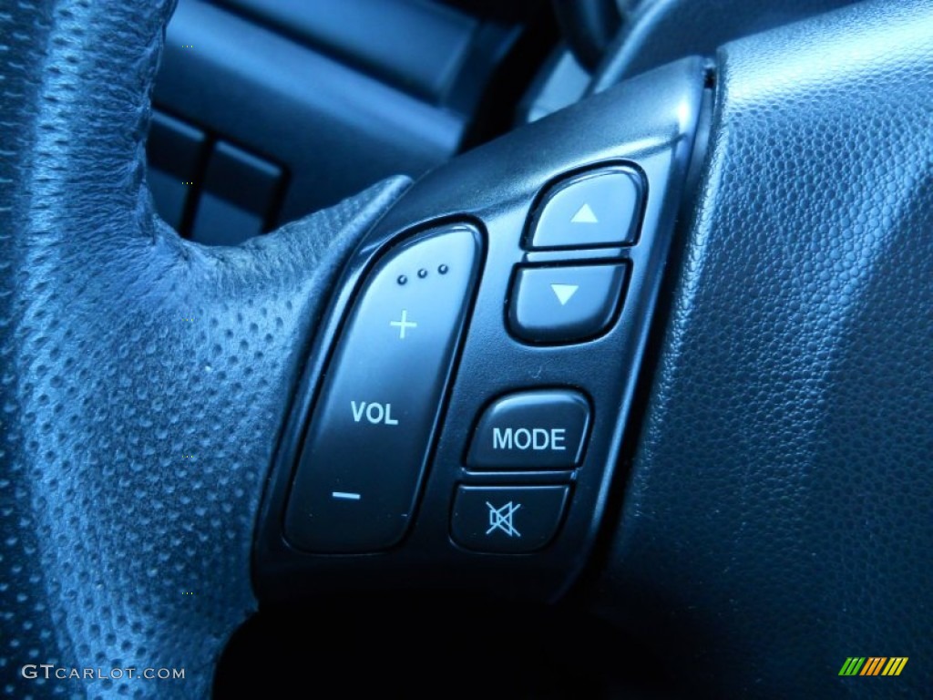 2007 MAZDA5 Touring - Dark Plum Mica / Black photo #11