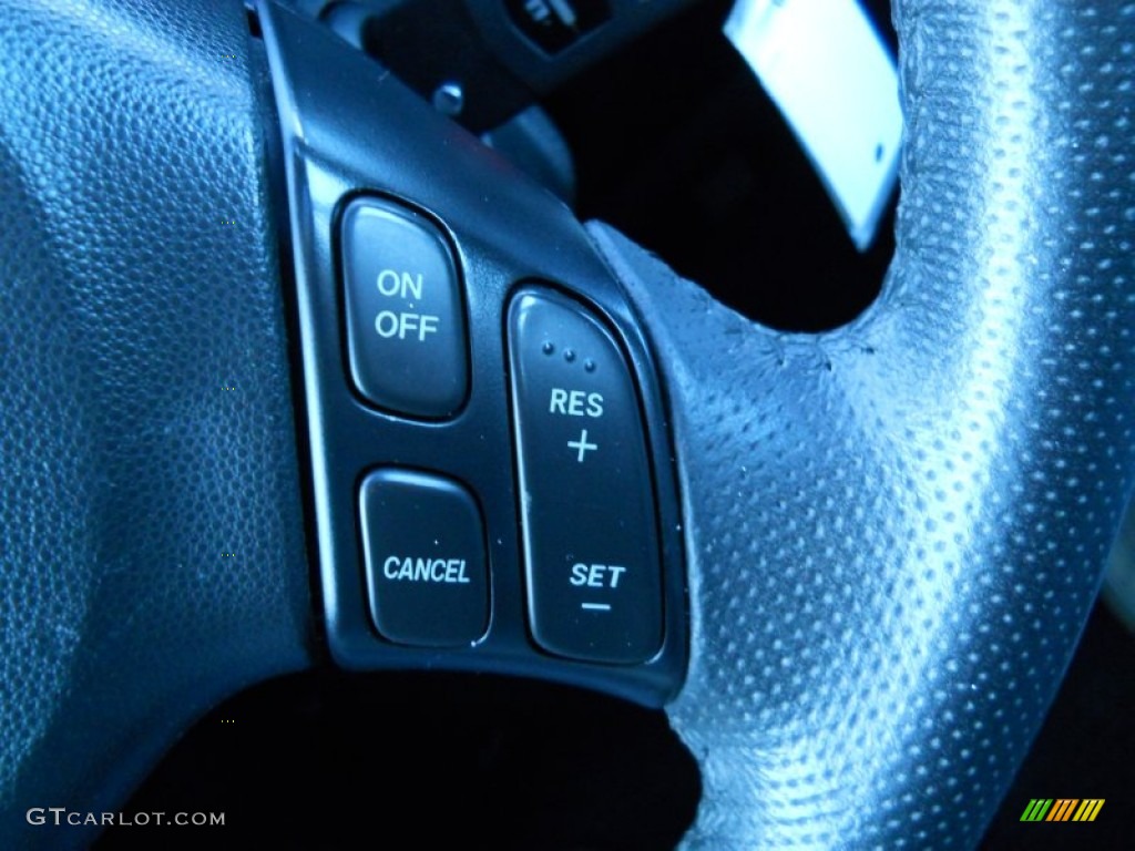 2007 MAZDA5 Touring - Dark Plum Mica / Black photo #12