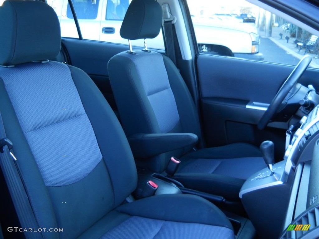 2007 MAZDA5 Touring - Dark Plum Mica / Black photo #14