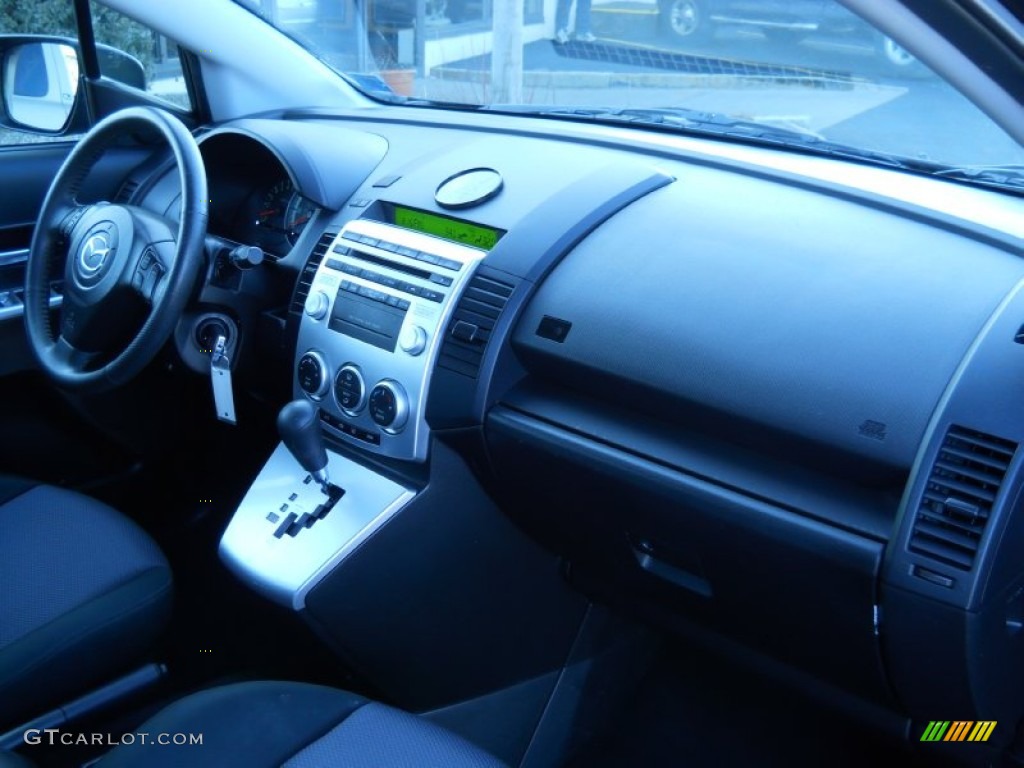 2007 MAZDA5 Touring - Dark Plum Mica / Black photo #15