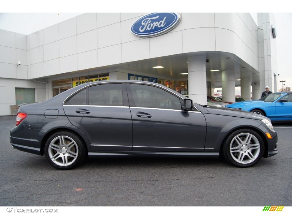 2008 C 350 Sport - Steel Grey Metallic / Black photo #1