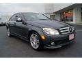 Steel Grey Metallic 2008 Mercedes-Benz C 350 Sport Exterior