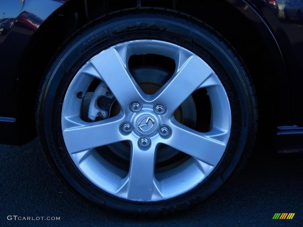 2007 MAZDA5 Touring - Dark Plum Mica / Black photo #19