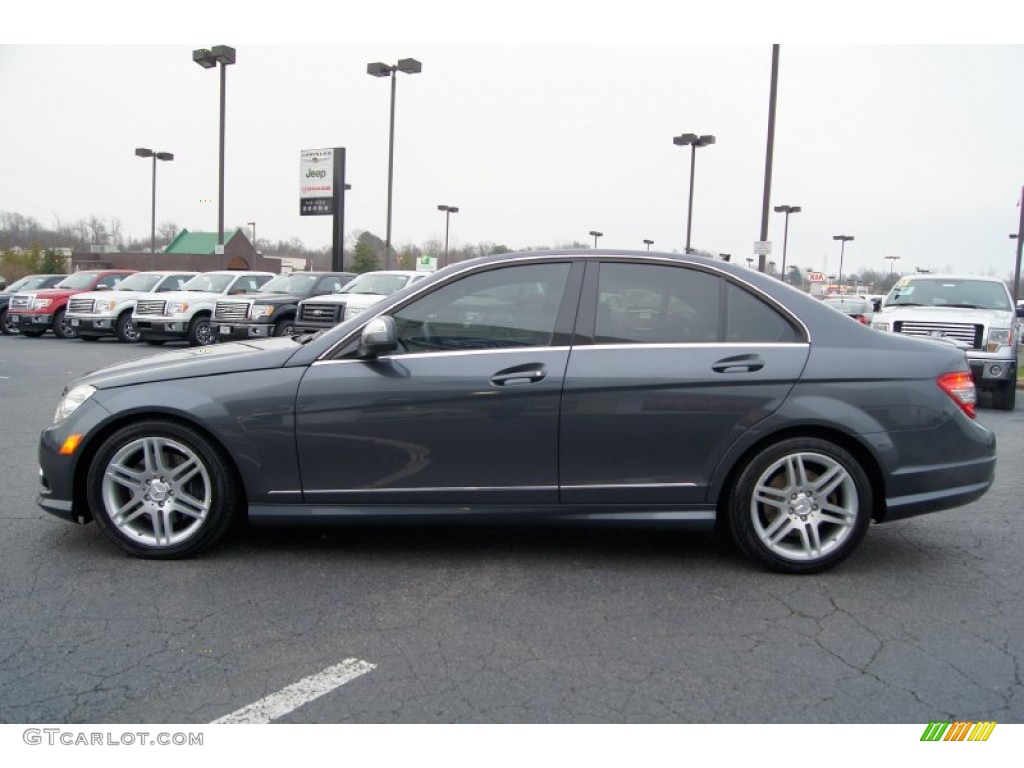 Steel Grey Metallic 2008 Mercedes-Benz C 350 Sport Exterior Photo #60875334