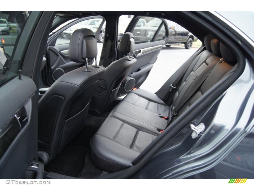 Black Interior 2008 Mercedes-Benz C 350 Sport Photo #60875370