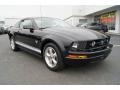 Black 2009 Ford Mustang V6 Coupe Exterior