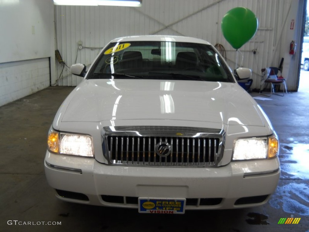 2011 Grand Marquis LS Ultimate Edition - Vibrant White / Light Camel photo #22