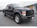 Black 2008 Ford F250 Super Duty FX4 Crew Cab 4x4 Exterior